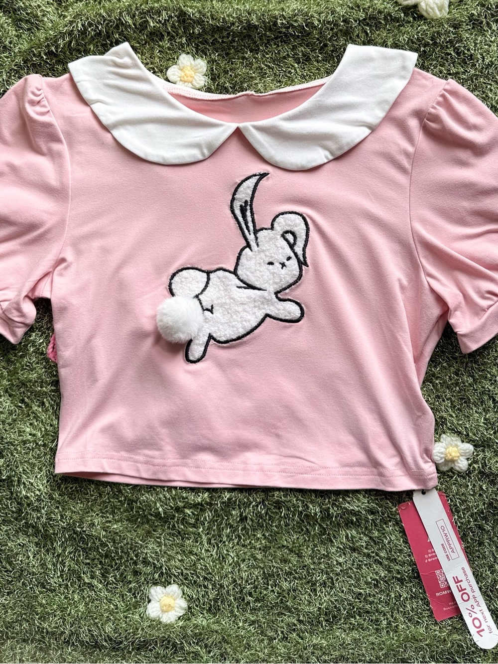 Romwe Bunny Top